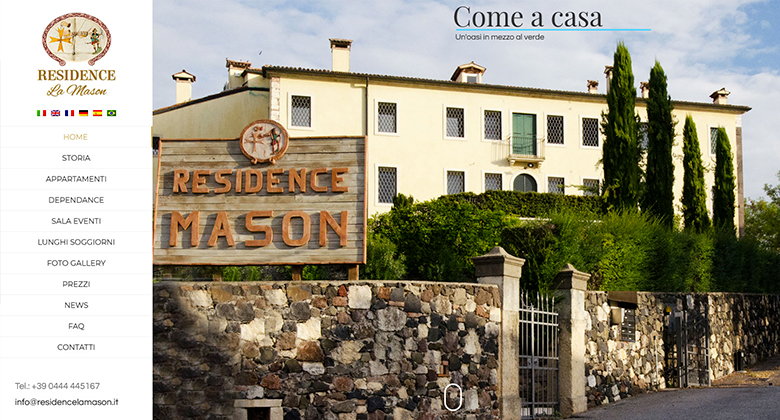 Residence La Mason - Appartamenti a Montebello Vicentino - Sito Web Responsive Realizzato da Mikroweb